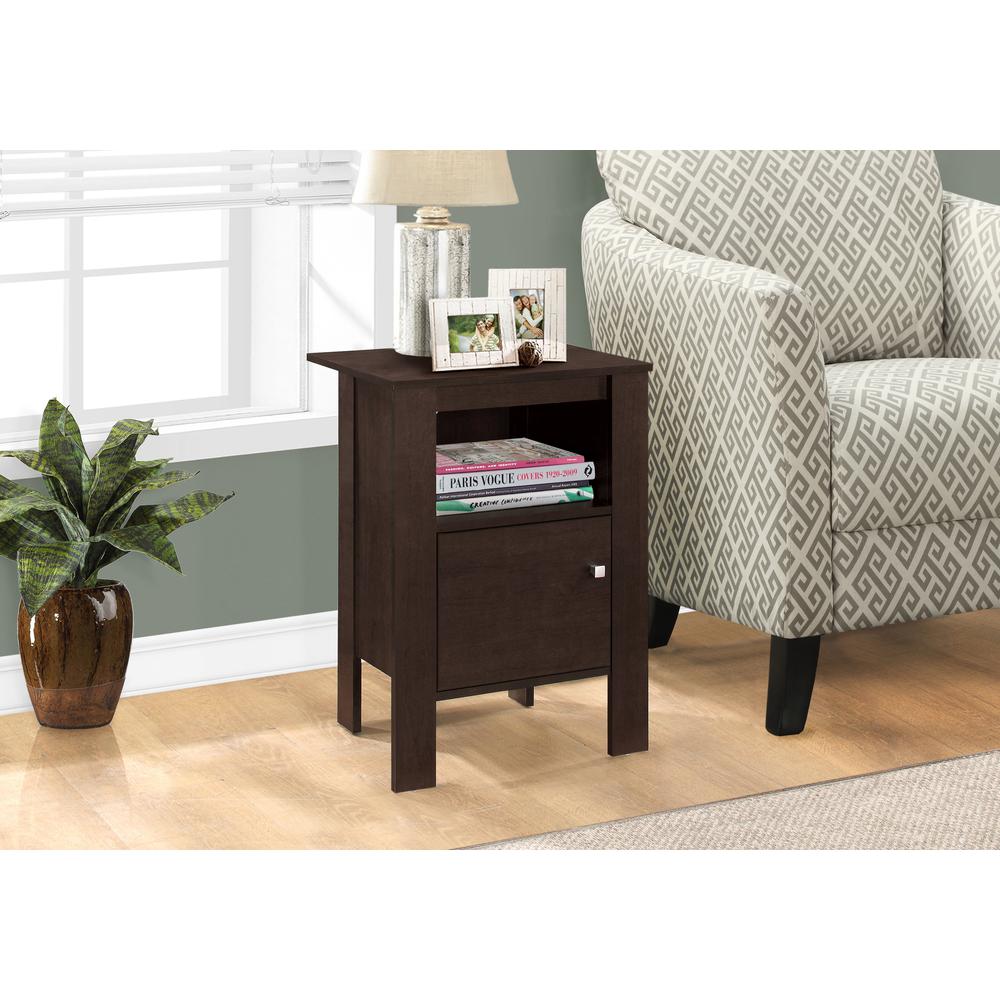 Accent Table, Side, End, Nightstand, Lamp, Storage, Living Room, Bedroom