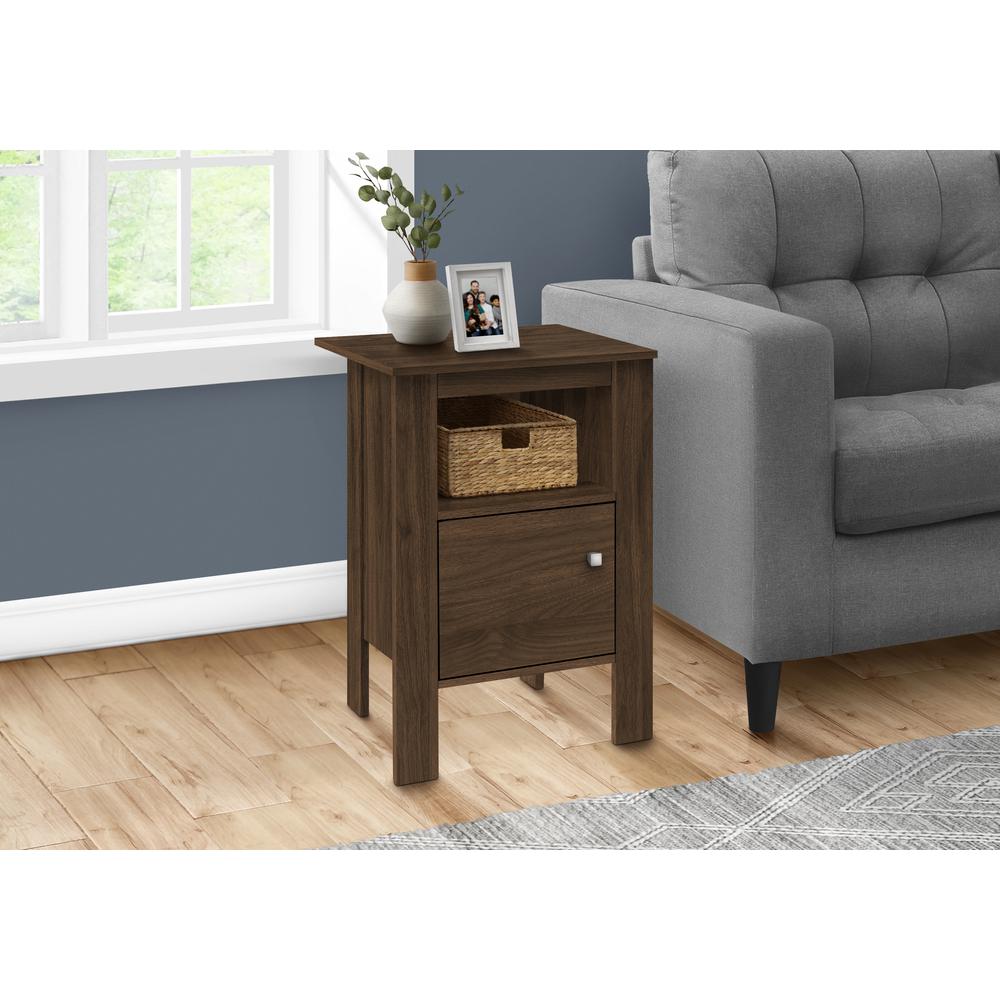 Accent Table, Side, End, Nightstand, Lamp, Storage, Living Room, Bedroom