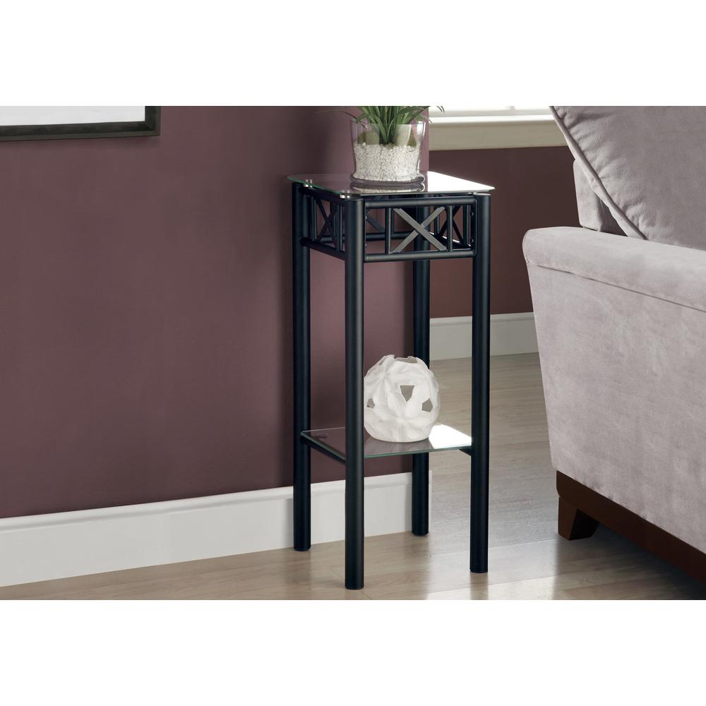 Accent Table, Side, End, Plant Stand, Square, Living Room, Bedroom