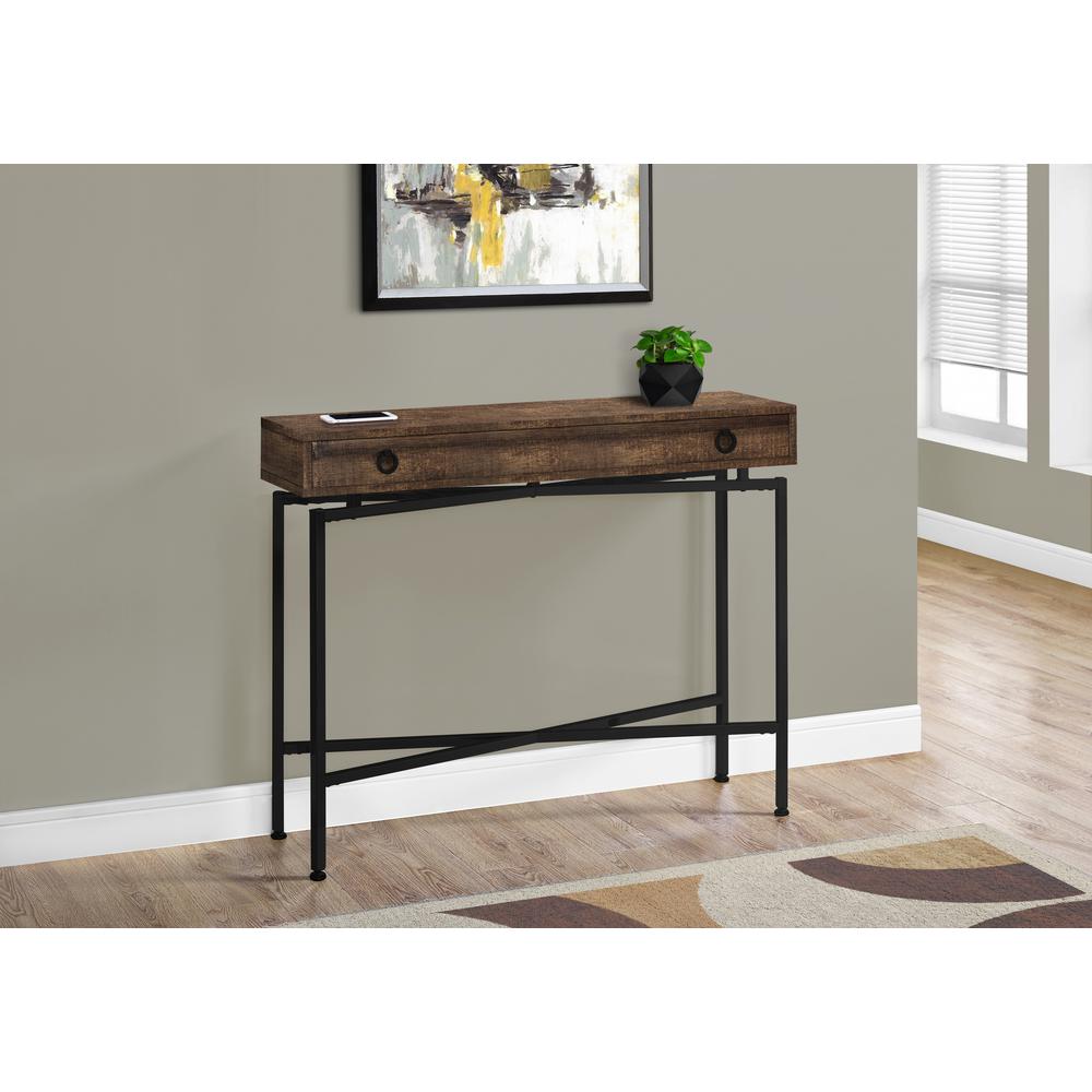 Accent Table, Console, Entryway, Narrow, Sofa, Storage Drawer, Living Room