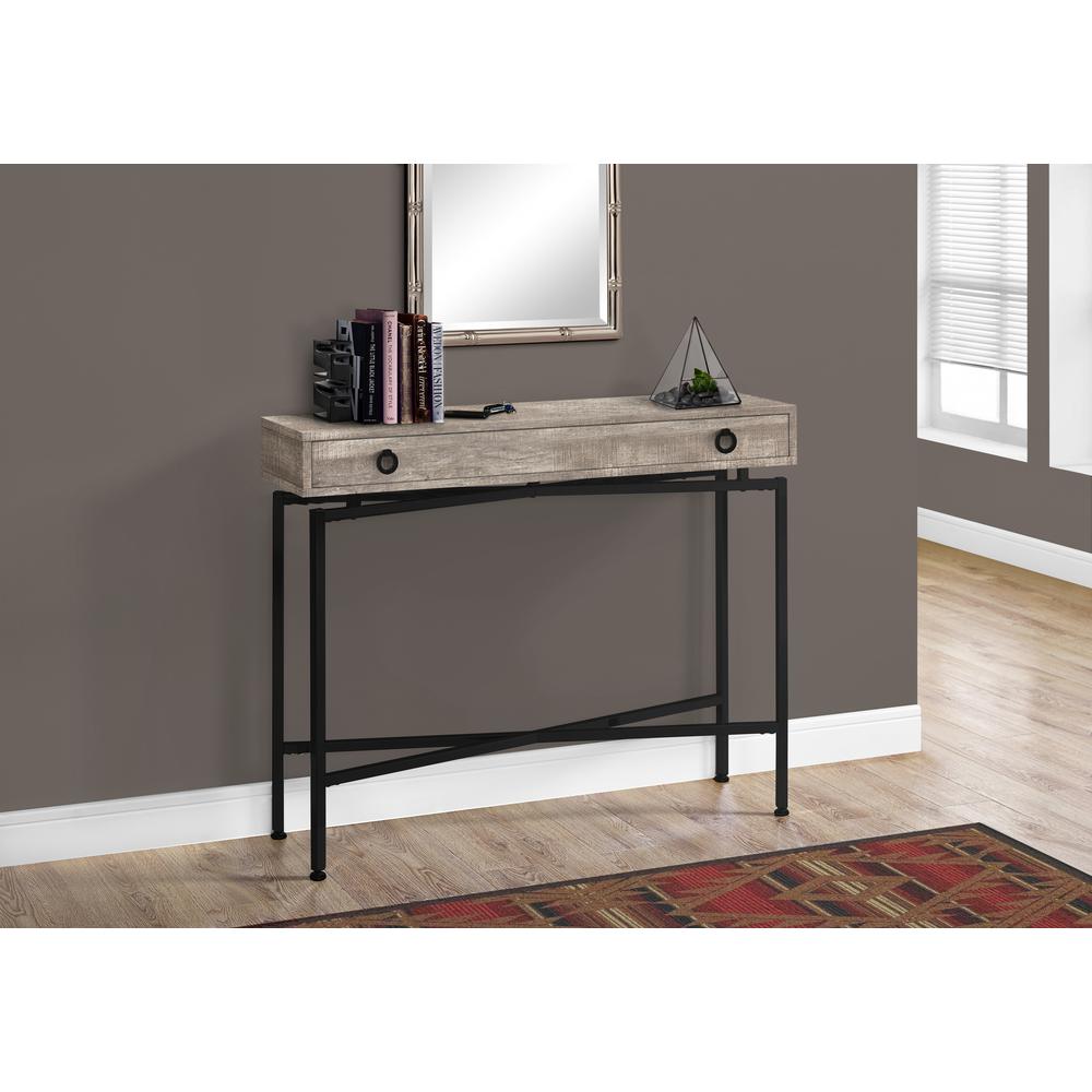 Accent Table, Console, Entryway, Narrow, Sofa, Storage Drawer, Living Room