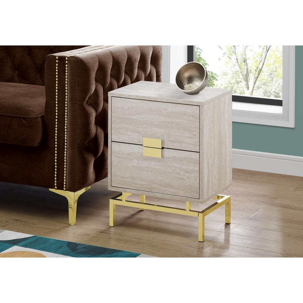 Accent Table, Side, End, Nightstand, Lamp, Storage Drawer, Living Room, Bedroom