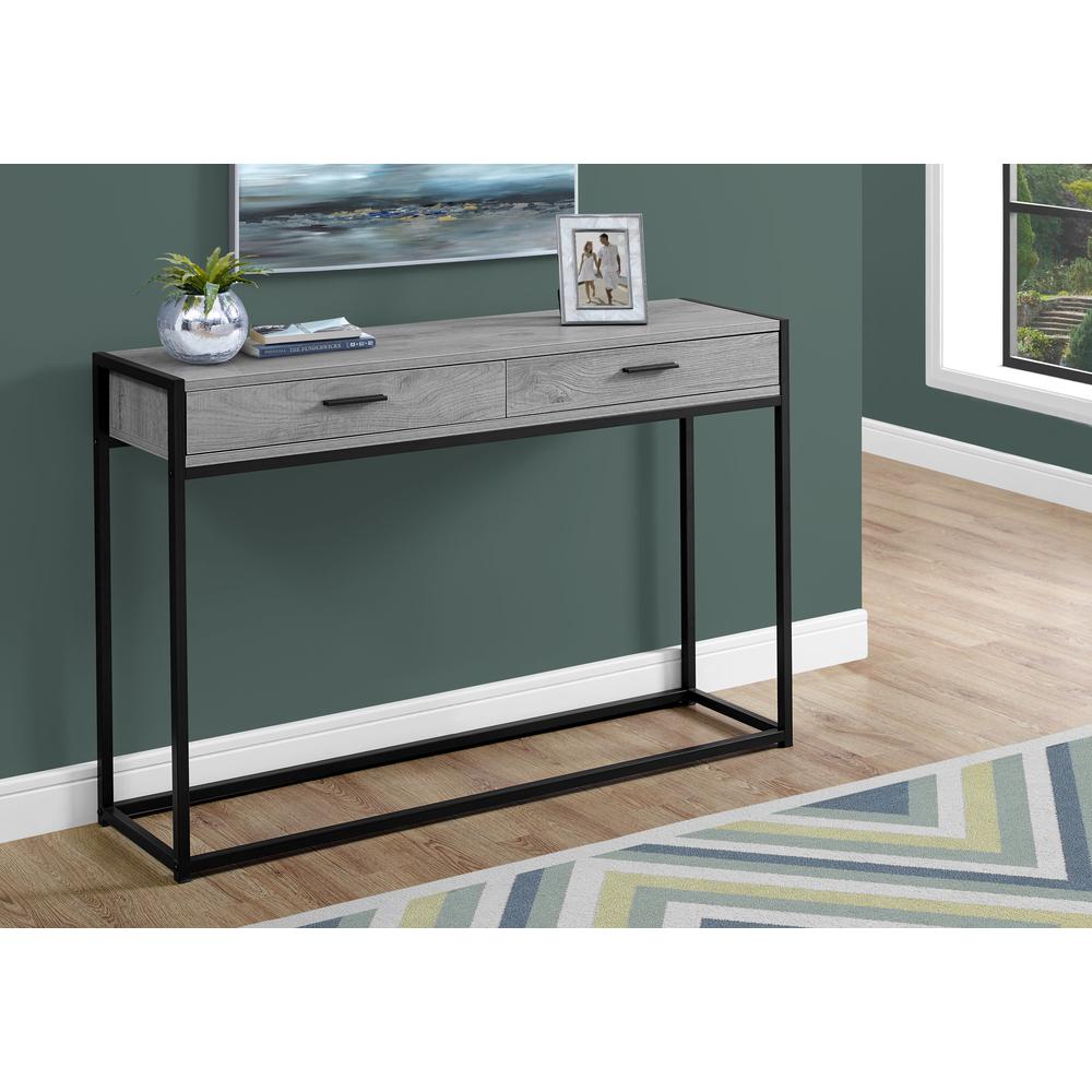 Accent Table, Console, Entryway, Narrow, Sofa, Storage Drawer, Living Room, Bed