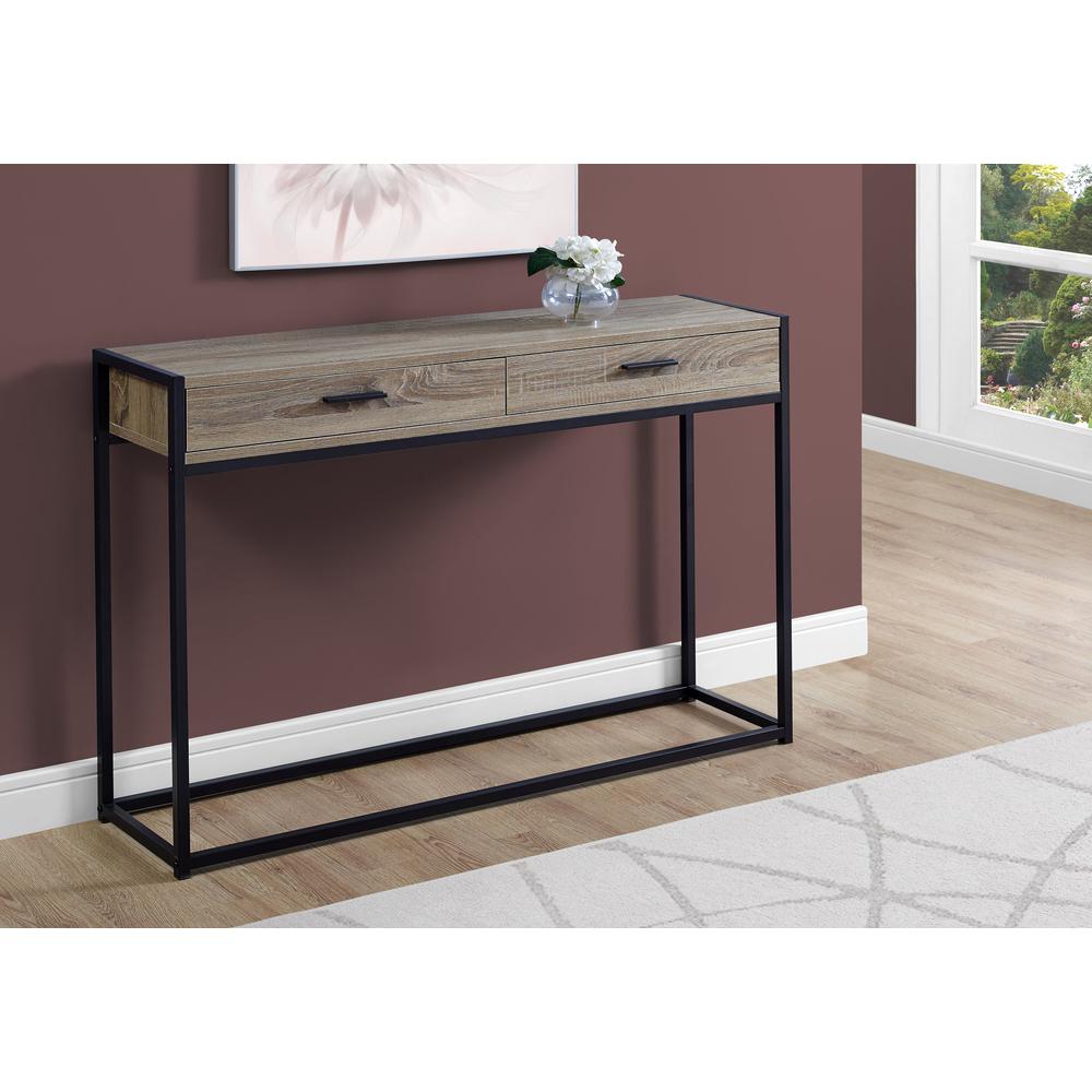 Accent Table, Console, Entryway, Narrow, Sofa, Storage Drawer, Living Room, Bed