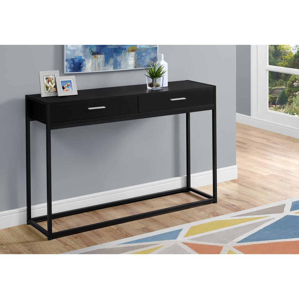 Accent Table, Console, Entryway, Narrow, Sofa, Storage Drawer, Living Room, Bed