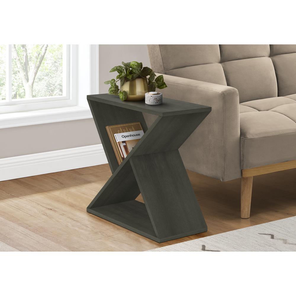 Accent Table, Side, End, Nightstand, Narrow, Small, Bedroom, Living Room
