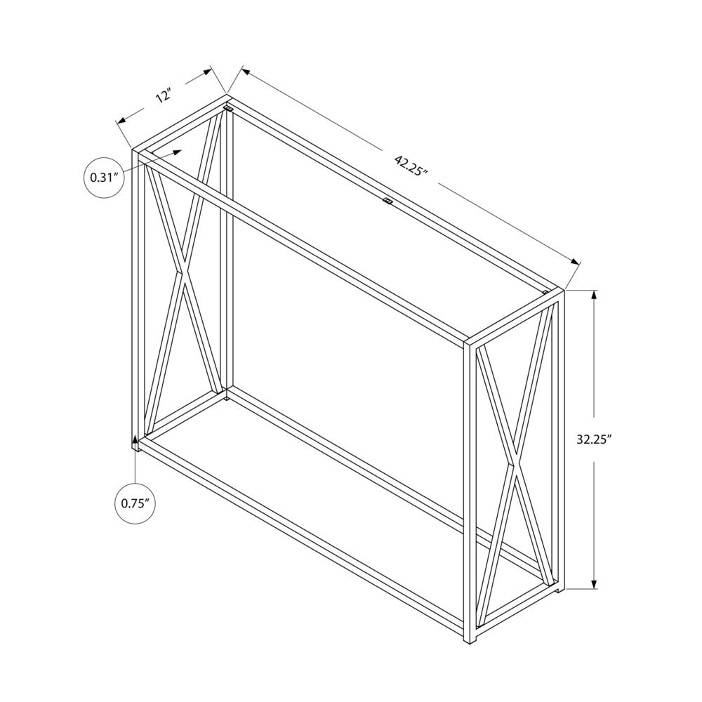 Accent Table, Console, Entryway, Narrow, Sofa, Living Room