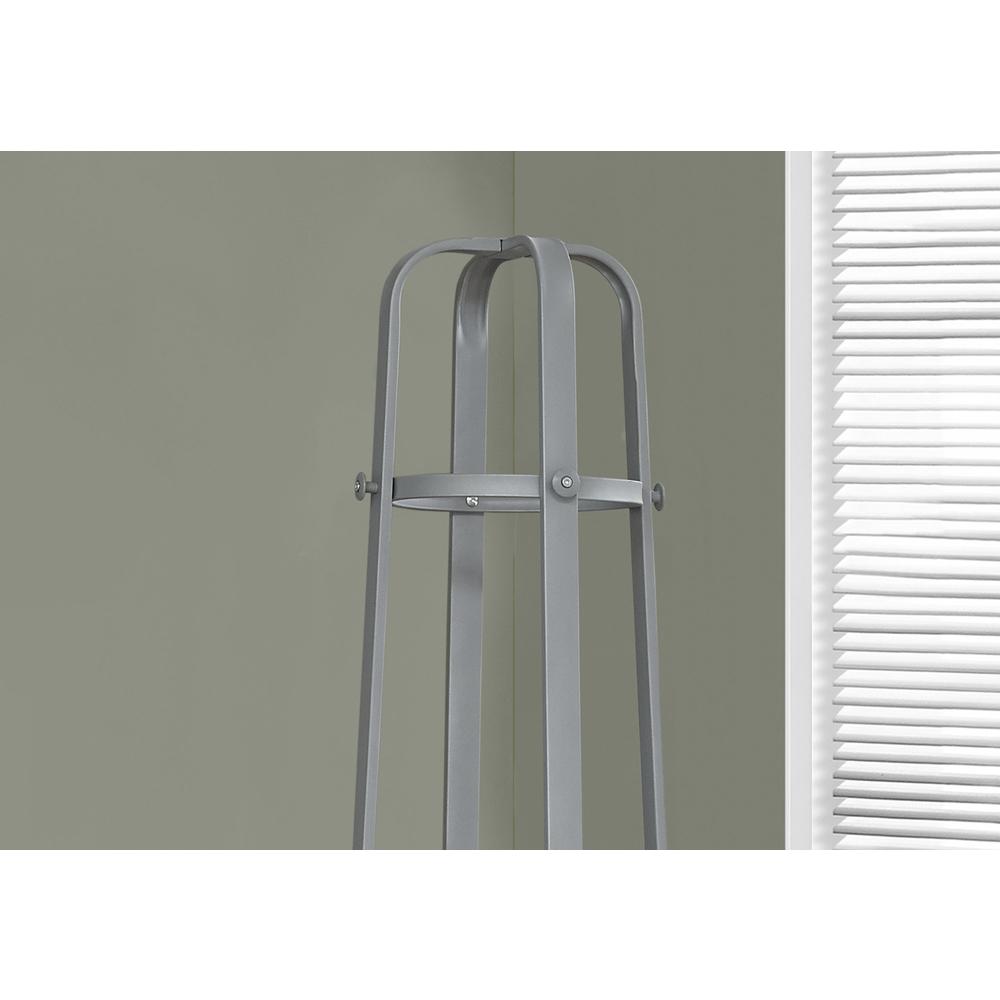 Coat Rack, Hall Tree, Free Standing, 12 Hooks, Entryway, 72H, Umbrella Holder