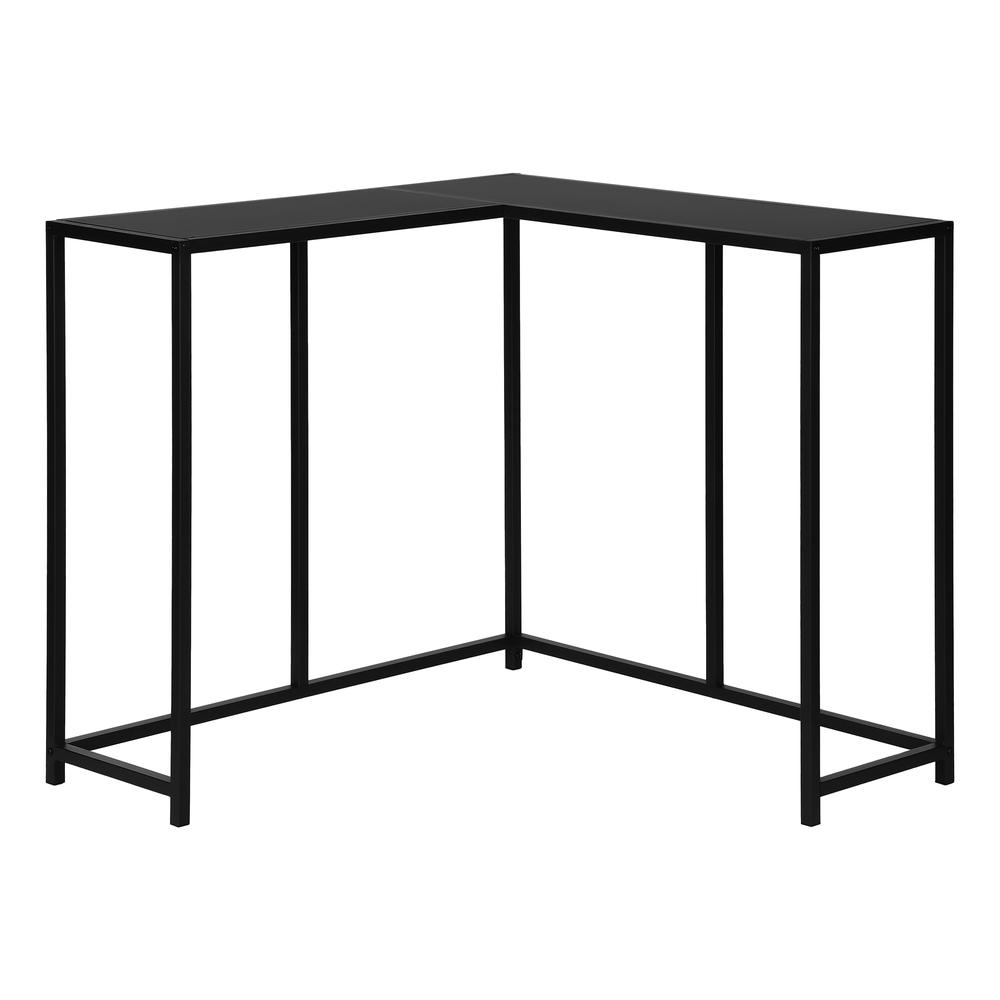Accent Table, Console, Entryway, Narrow, Corner, Living Room, Bedroom, Black