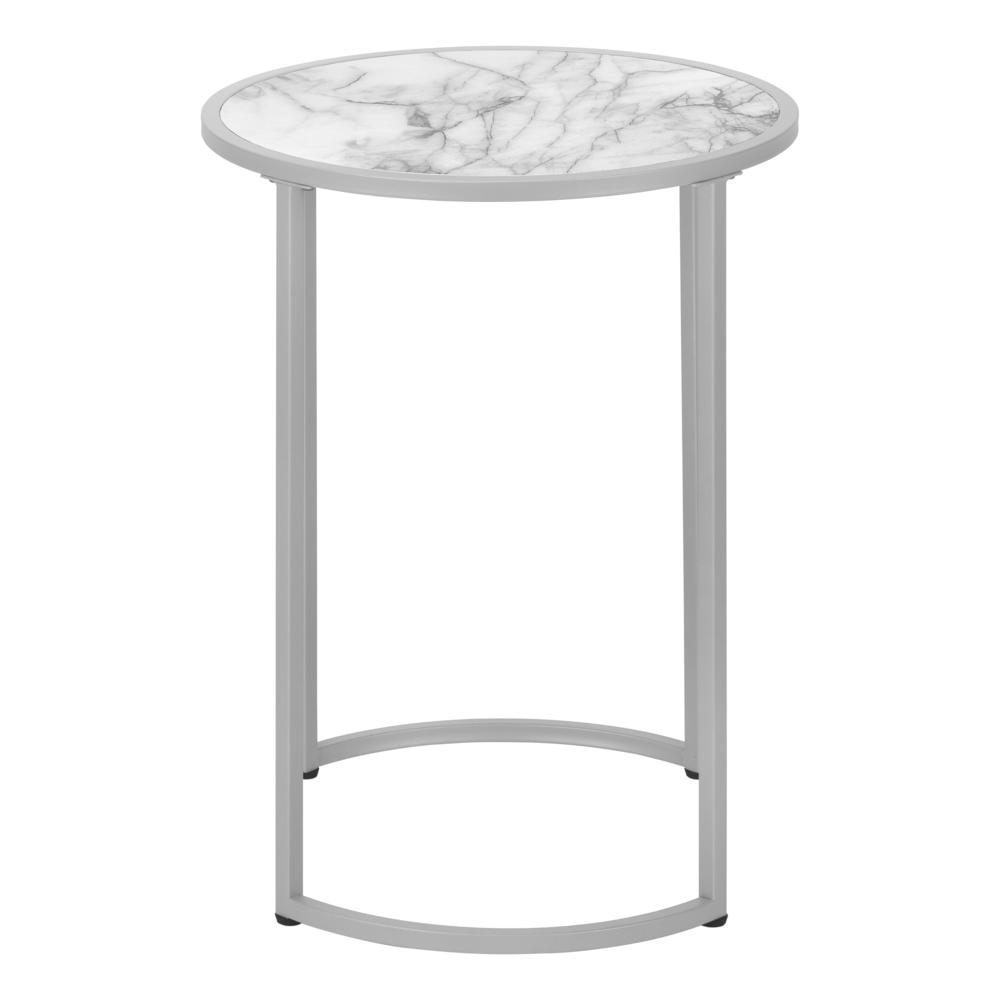 Accent Table, Side, Round, End, Nightstand, Lamp, Living Room, Bedroom