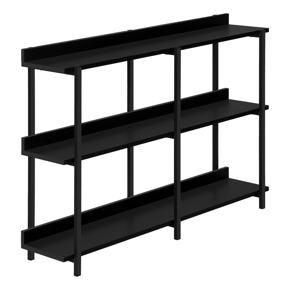 Accent Table, Console, Entryway, Narrow, Sofa, Living Room, Bedroom, Black