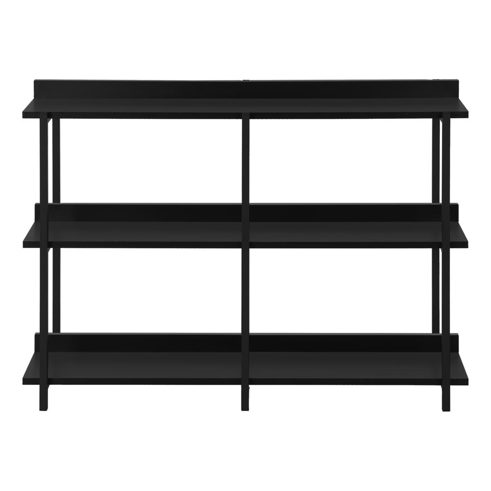 Accent Table, Console, Entryway, Narrow, Sofa, Living Room, Bedroom, Black