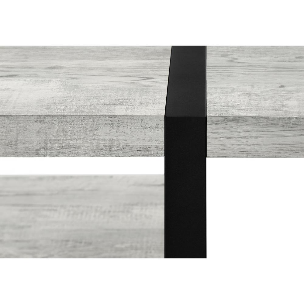 Coffee Table, Accent, Cocktail, Rectangular, Living Room, 48L, Grey Laminate