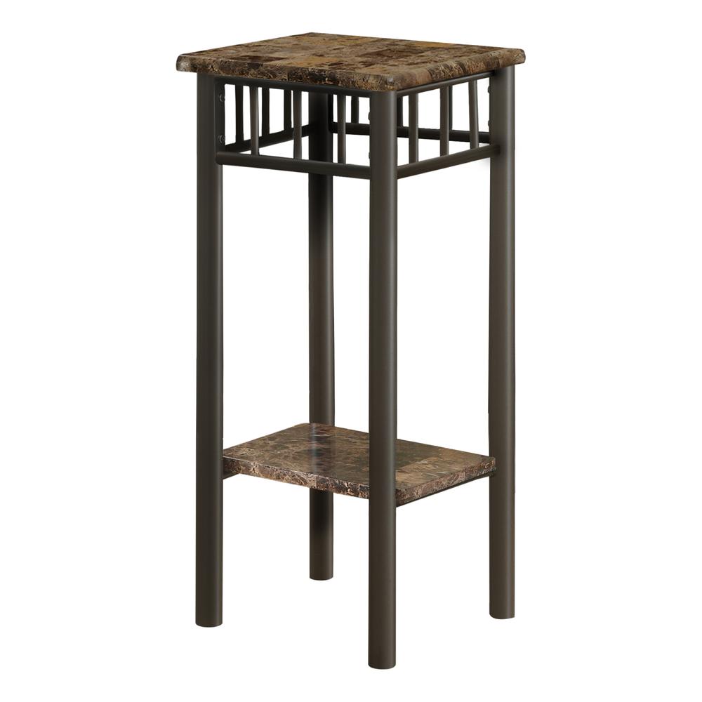Accent Table, Side, End, Plant Stand, Square, Living Room, Bedroom