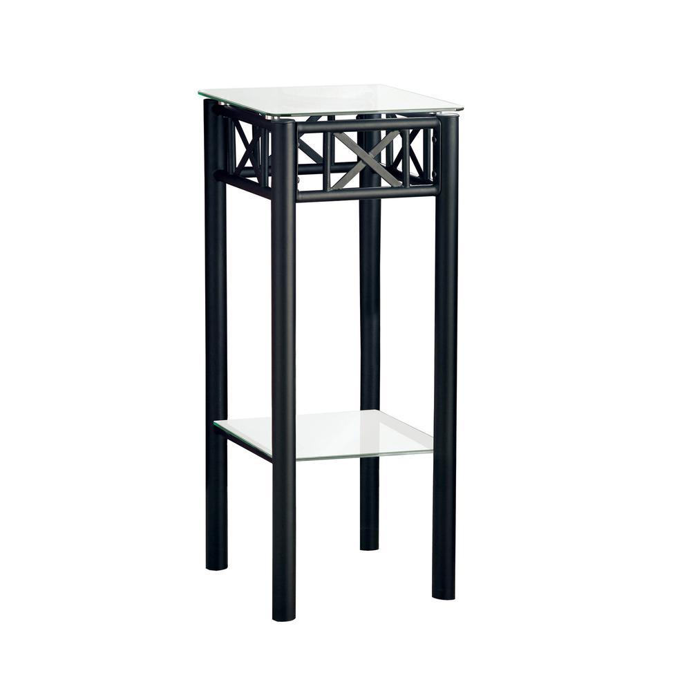 Accent Table, Side, End, Plant Stand, Square, Living Room, Bedroom