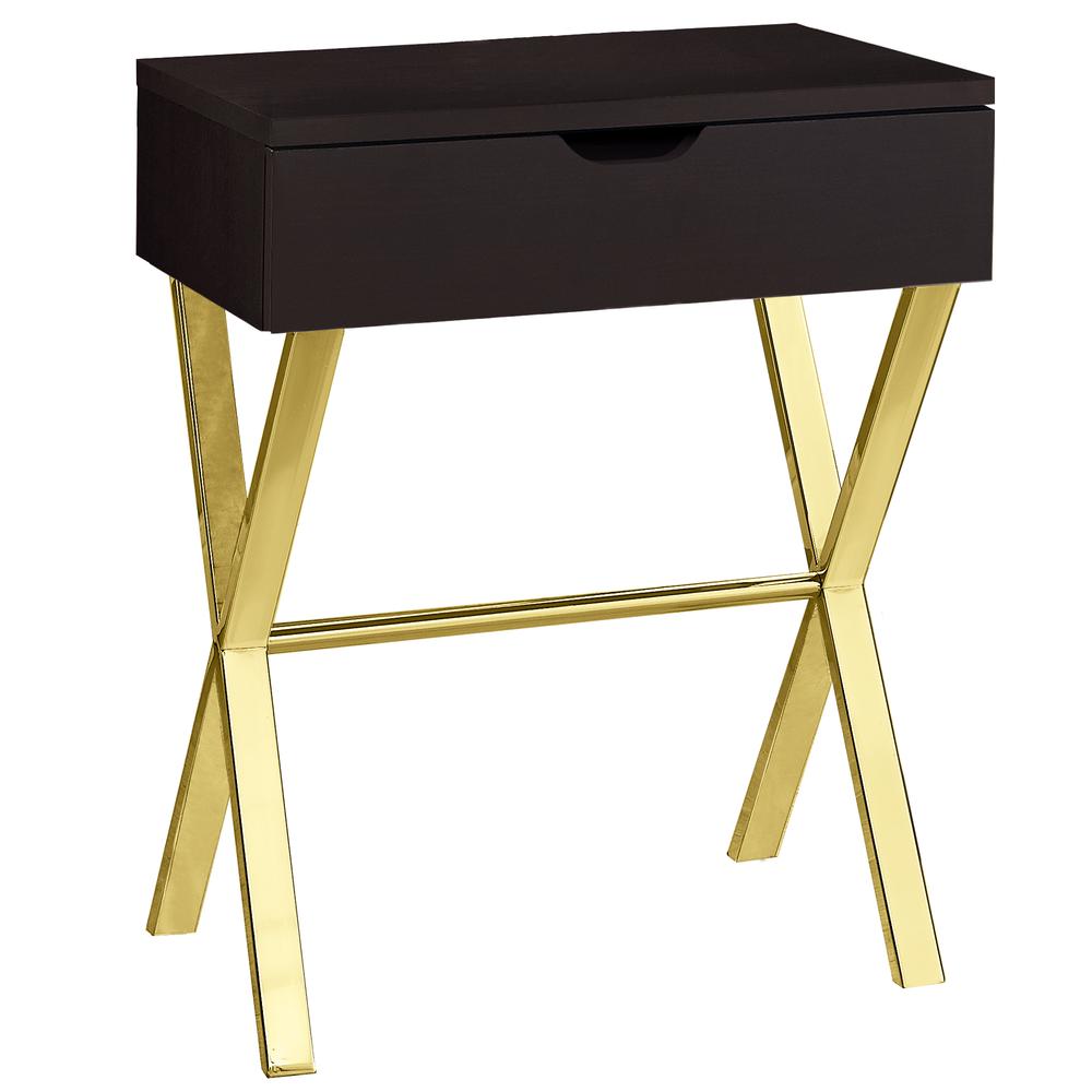 Accent Table, Side, End, Nightstand, Lamp, Storage Drawer, Living Room
