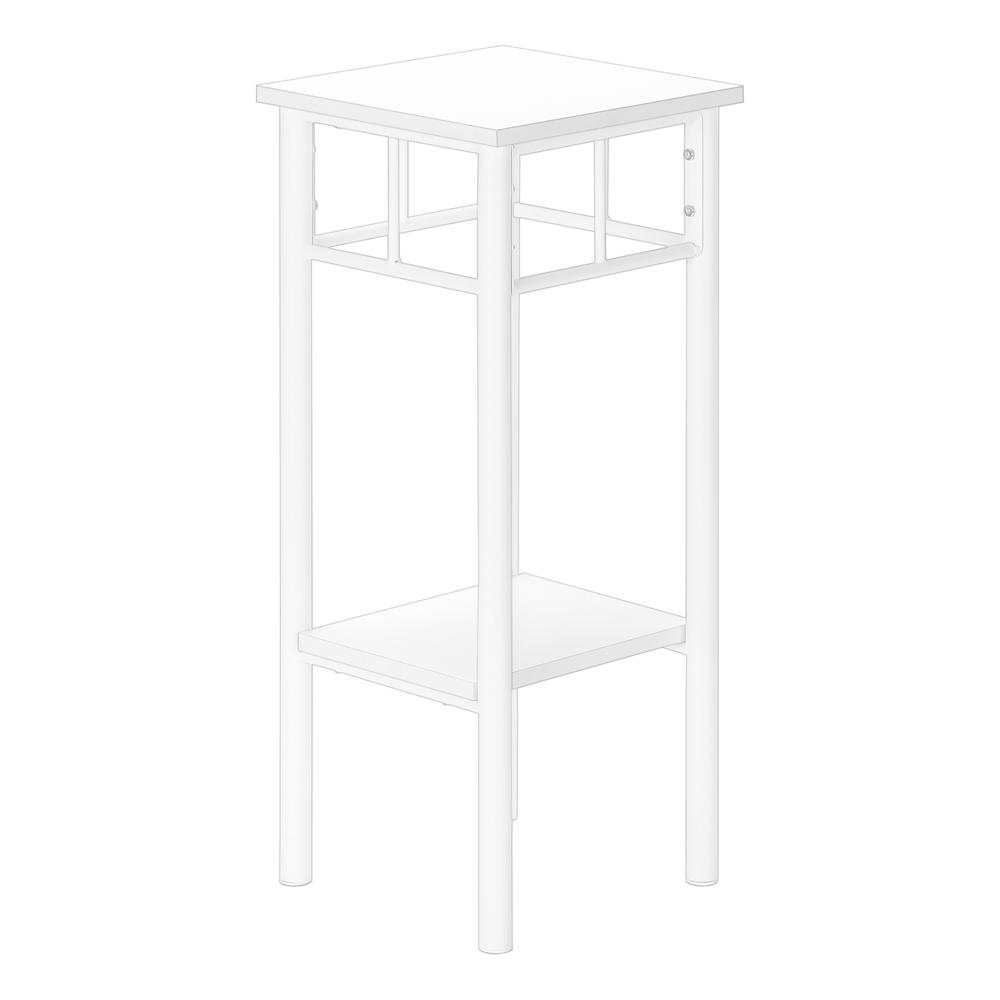 Accent Table, Side, End, Plant Stand, Square, Living Room, Bedroom