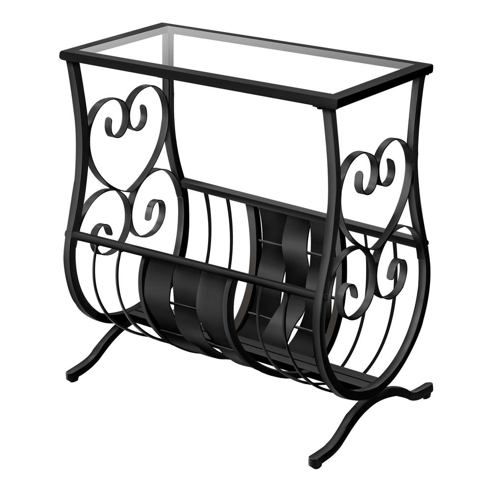 Accent Table, Side, End, Magazine, Nightstand, Narrow, Living Room
