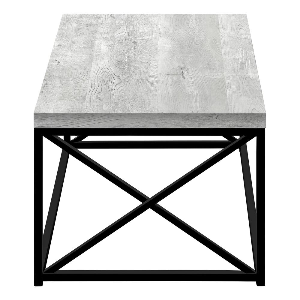 Coffee Table, Accent, Cocktail, Rectangular, Living Room, 44L, Grey Laminate