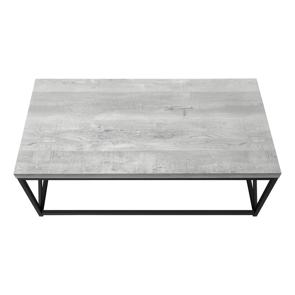 Coffee Table, Accent, Cocktail, Rectangular, Living Room, 44L, Grey Laminate