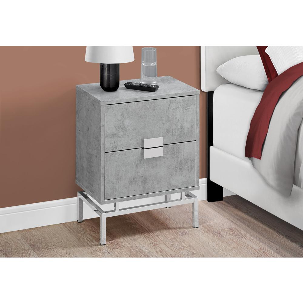 Accent Table, Side, End, Nightstand, Lamp, Storage Drawer, Living Room, Bedroom