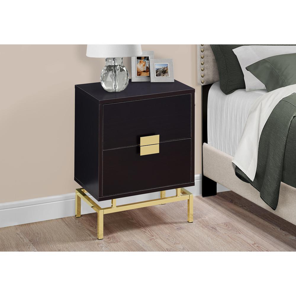 Accent Table, Side, End, Nightstand, Lamp, Storage Drawer, Living Room, Bedroom