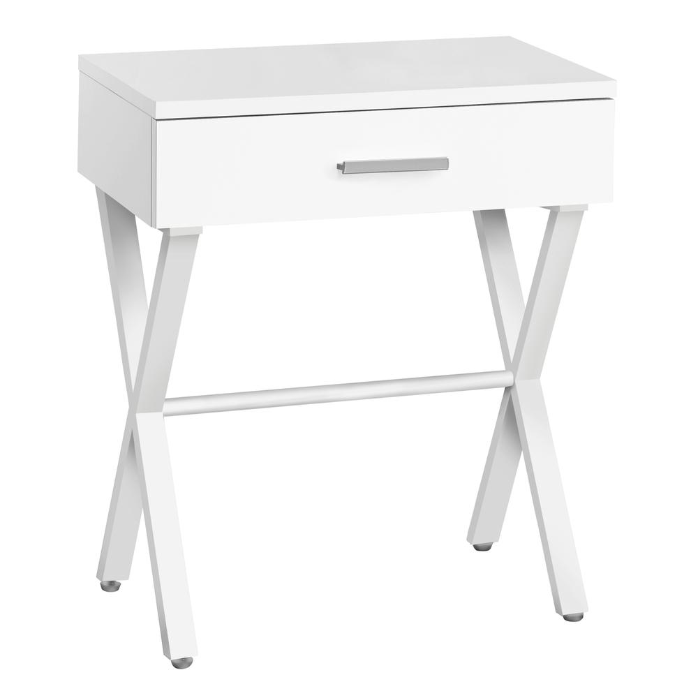 Accent Table, Side, End, Nightstand, Lamp, Storage Drawer, Living Room