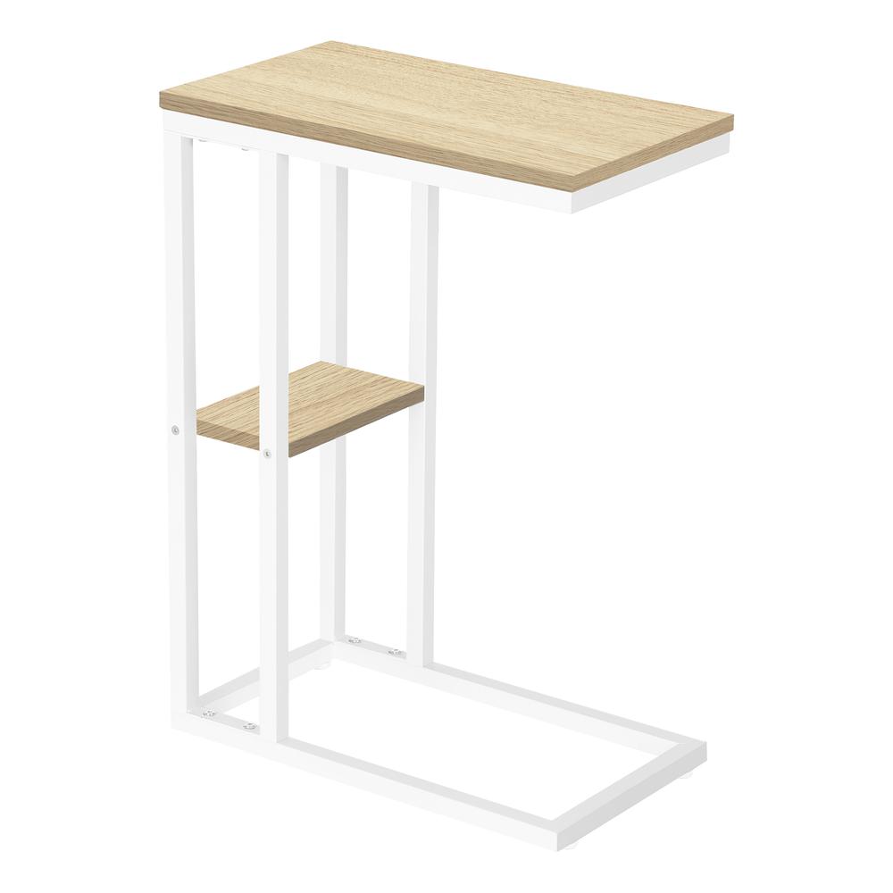 Accent Table, C-shaped, End, Side, Snack, Living Room, Bedroom