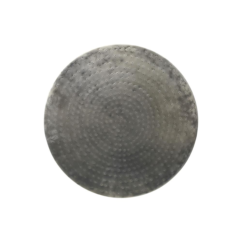 Accent Table, Drum, Side, End, Nightstand, Lamp, Living Room, Bedroom, Grey