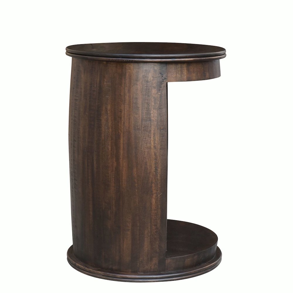 Liberty Furniture Durango accent wine barrel W26 x D26 x H35