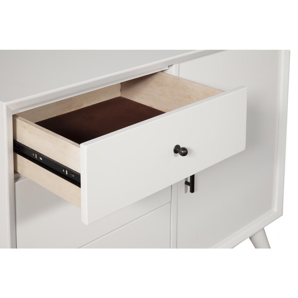 Flynn Accent Cabinet, White