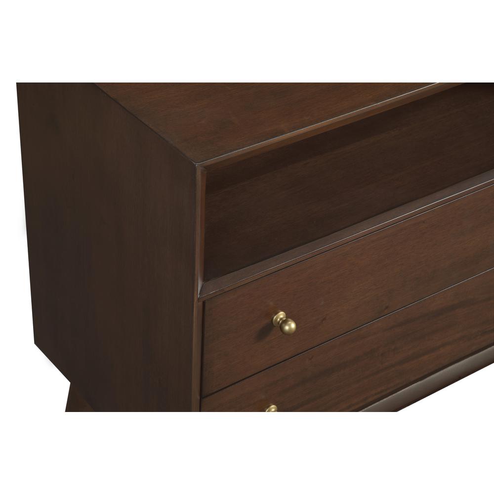 Flynn Large Nightstand, Walnut