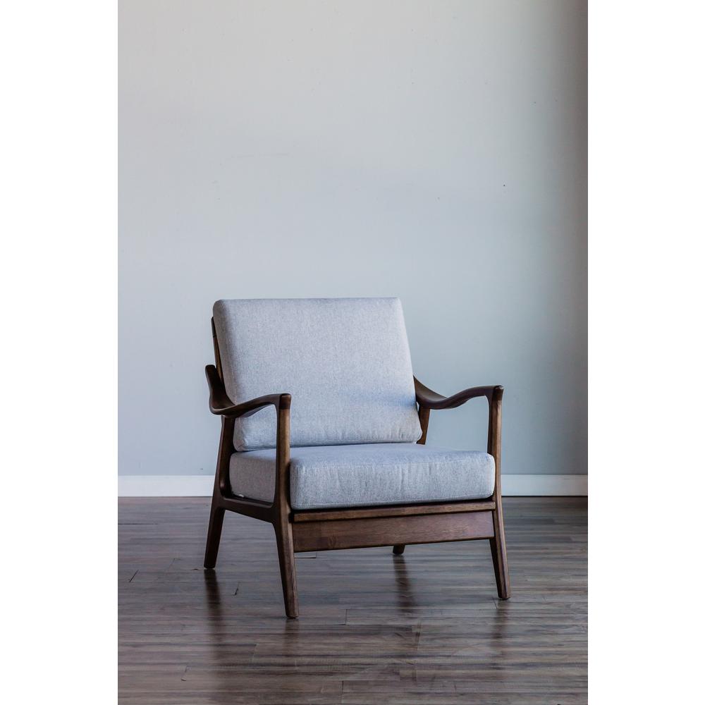 Slate Lounge Chair with Removable Cushions