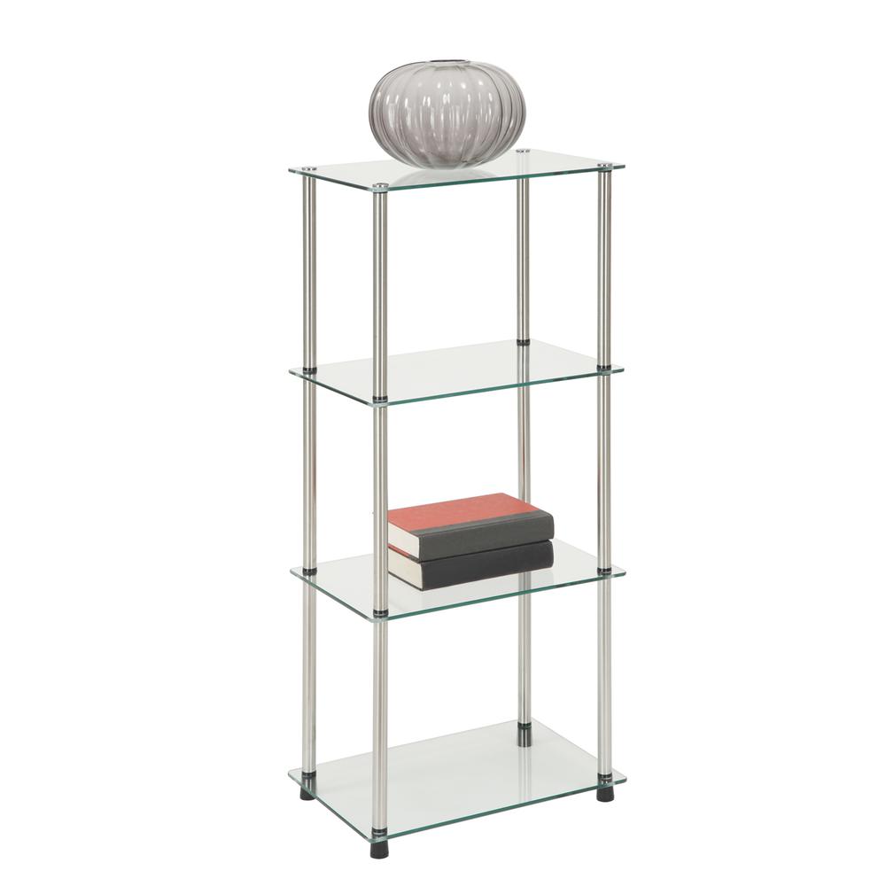 Designs2Go Classic Glass 4 Tier Tower