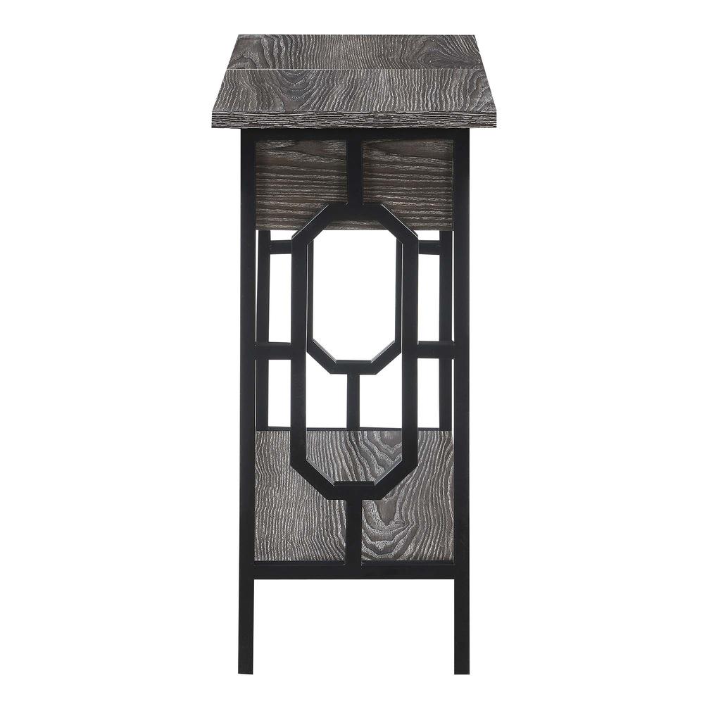 Omega Flip Top End Table with Charging Station