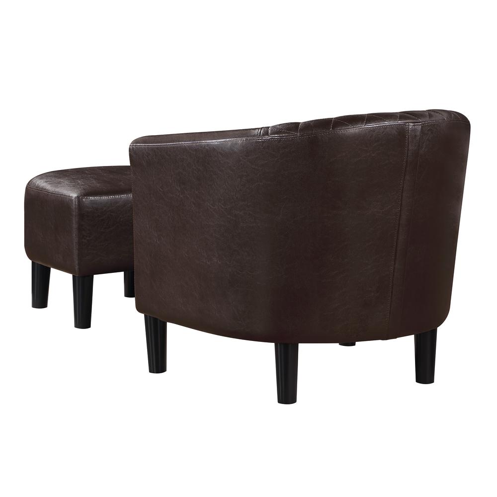Take a Seat Roosevelt Accent Chair with Ottoman