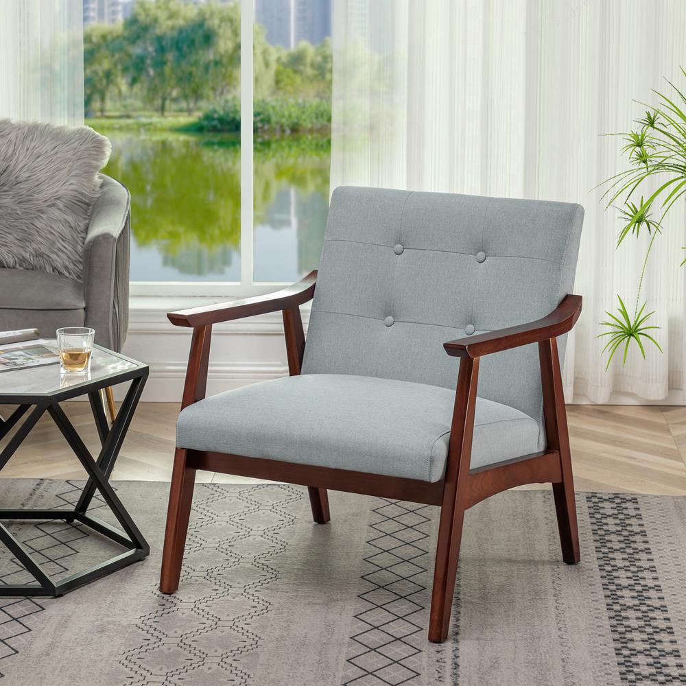 Take a Seat Natalie Accent Chair, Blue