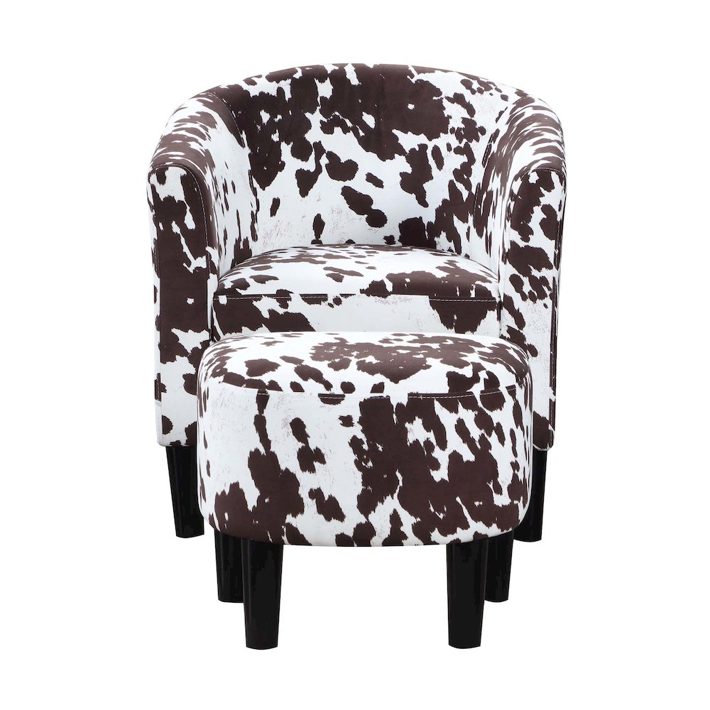 Take a Seat Churchill Accent Chair with Ottoman