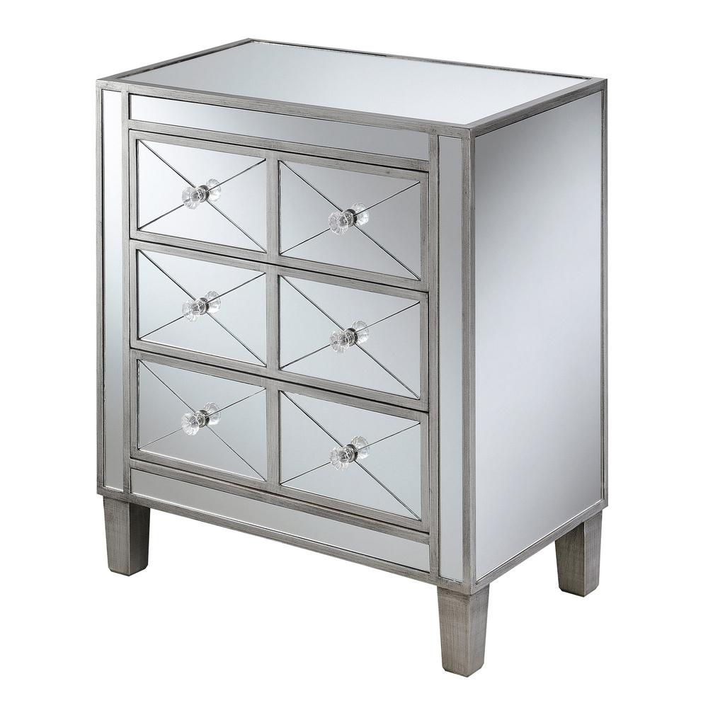 Gold Coast BettyB Mirrored End Table