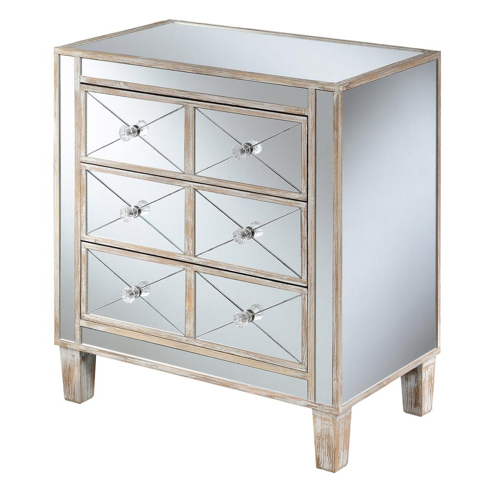 Gold Coast BettyB Mirrored End Table
