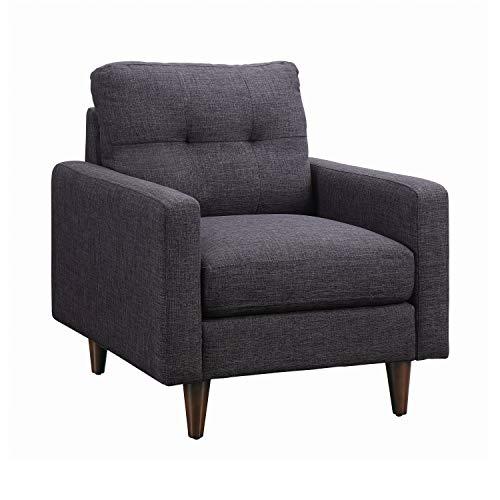 Watsonville Tufted Back Chair Grey