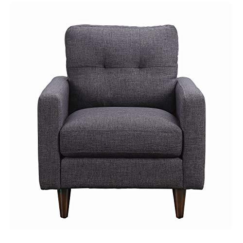 Watsonville Tufted Back Chair Grey