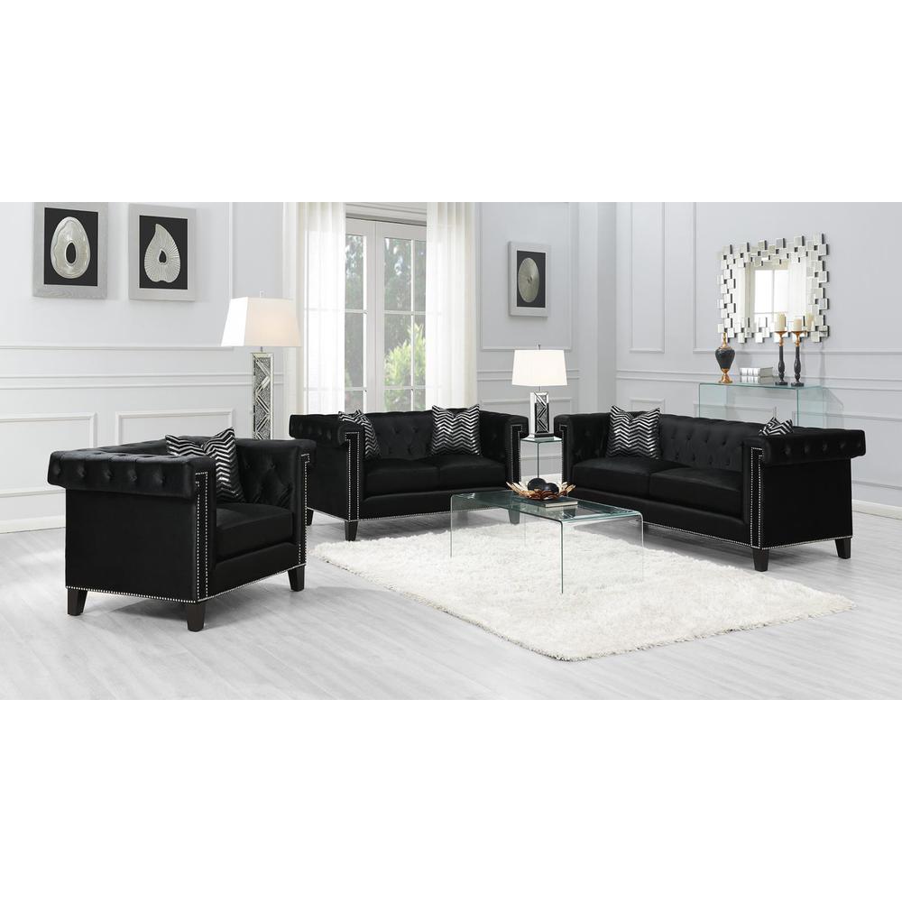Reventlow Tufted Chair Black