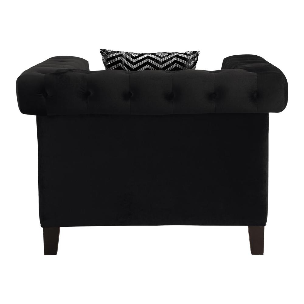Reventlow Tufted Chair Black