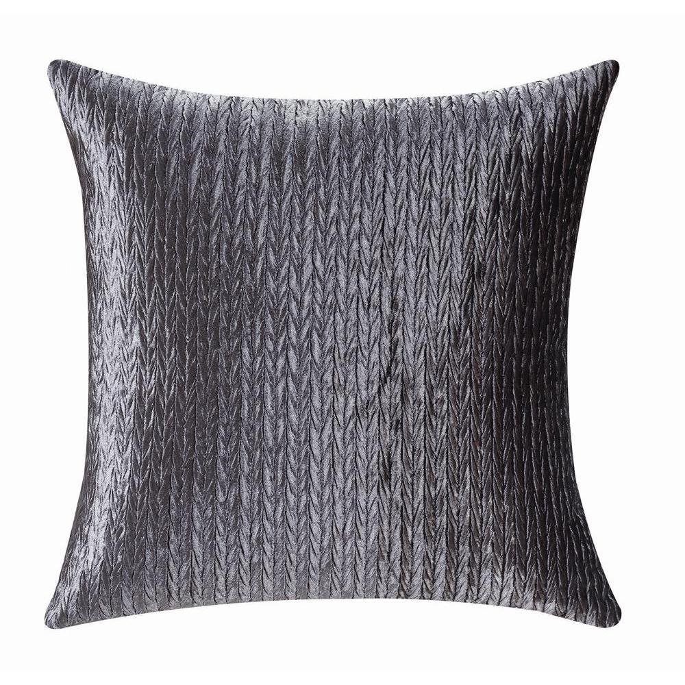 Frostine Button Tufted Chair Silver