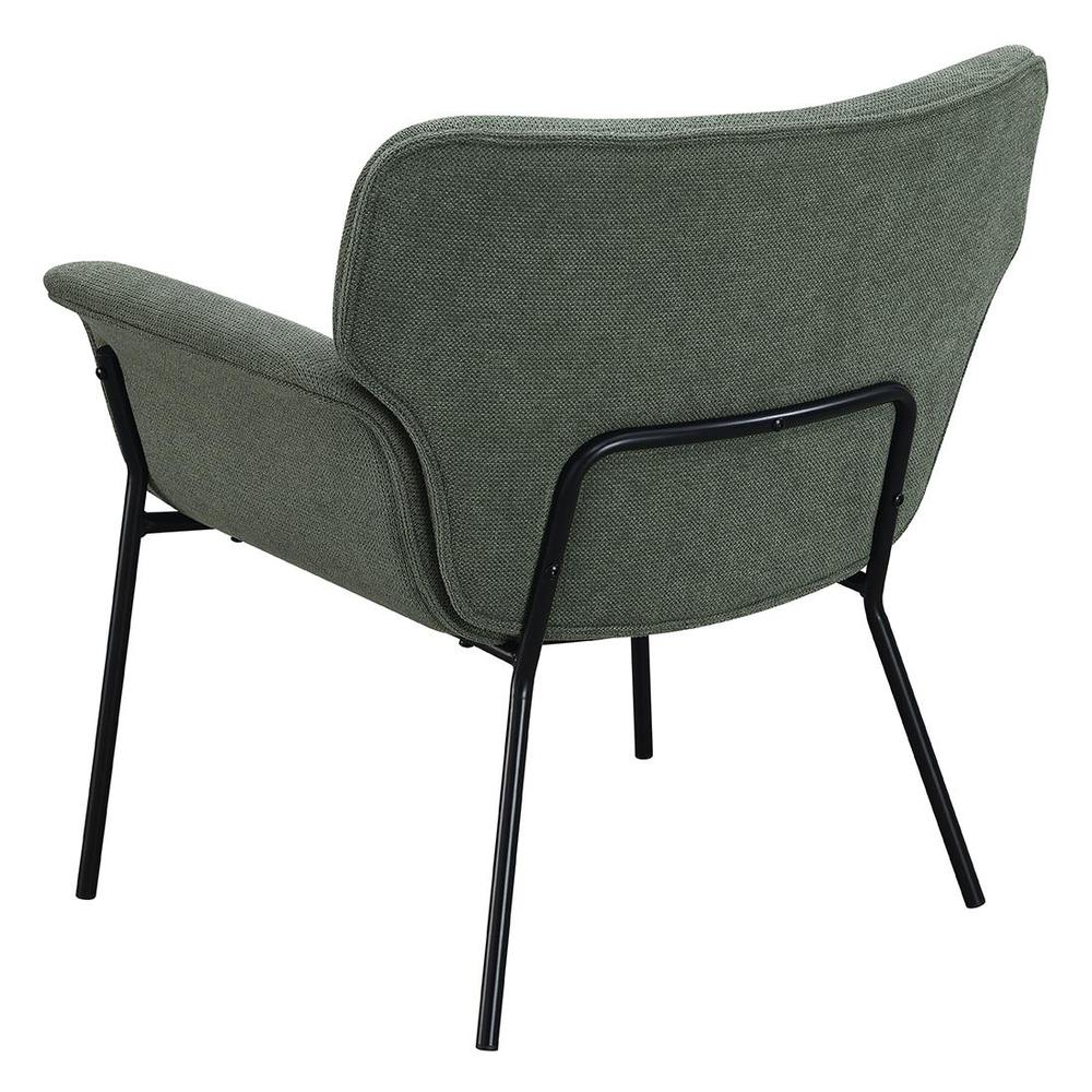 Davina Upholstered Flared Arms Accent Chair Ivy