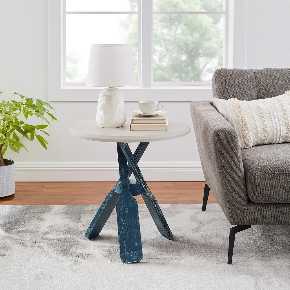 Omar Side Table Blue