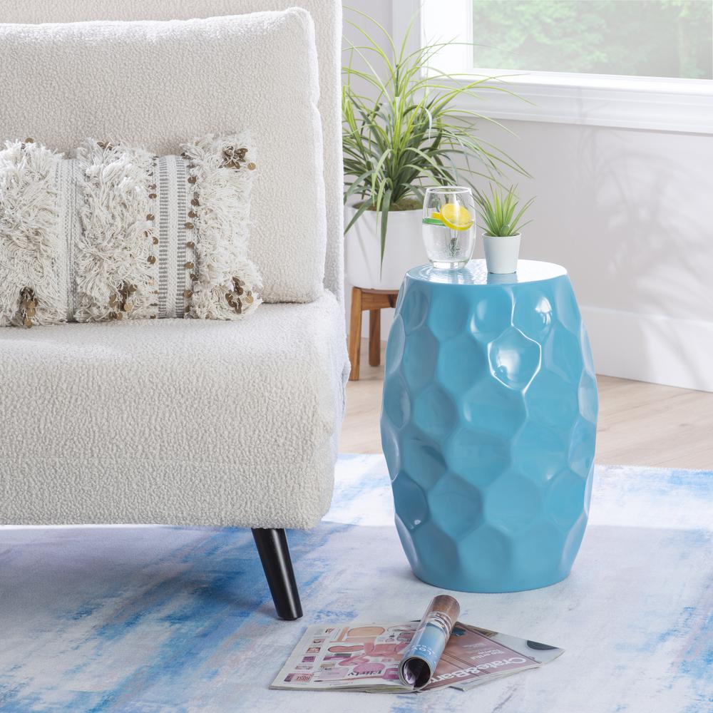 Soleil Side Table Teal