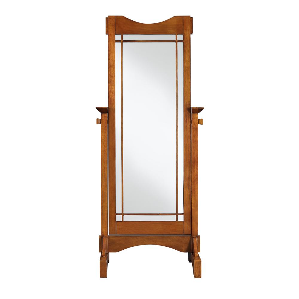 Mission Oak Cheval Mirror