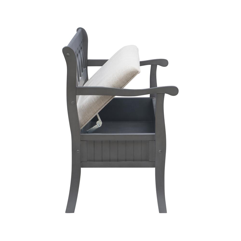 Elliana Storage Bench Grey
